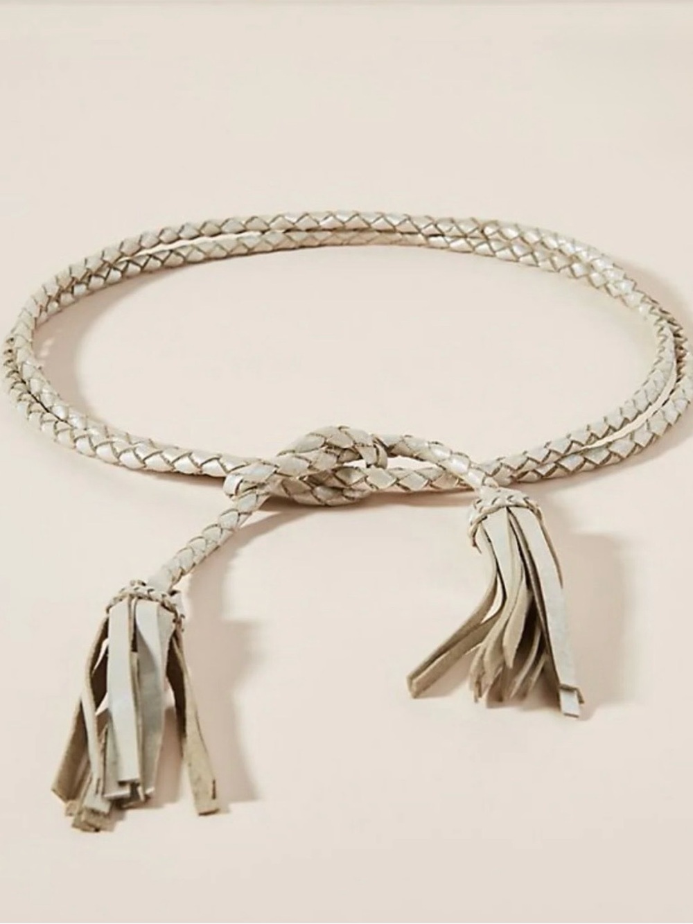 NWT ADA white / off-white Soga leather belt